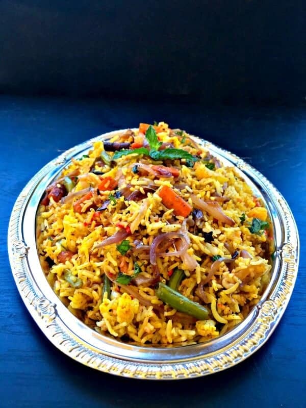 How To Make A Quick Restaurant Style Vegetable Biryani (Tips Too)