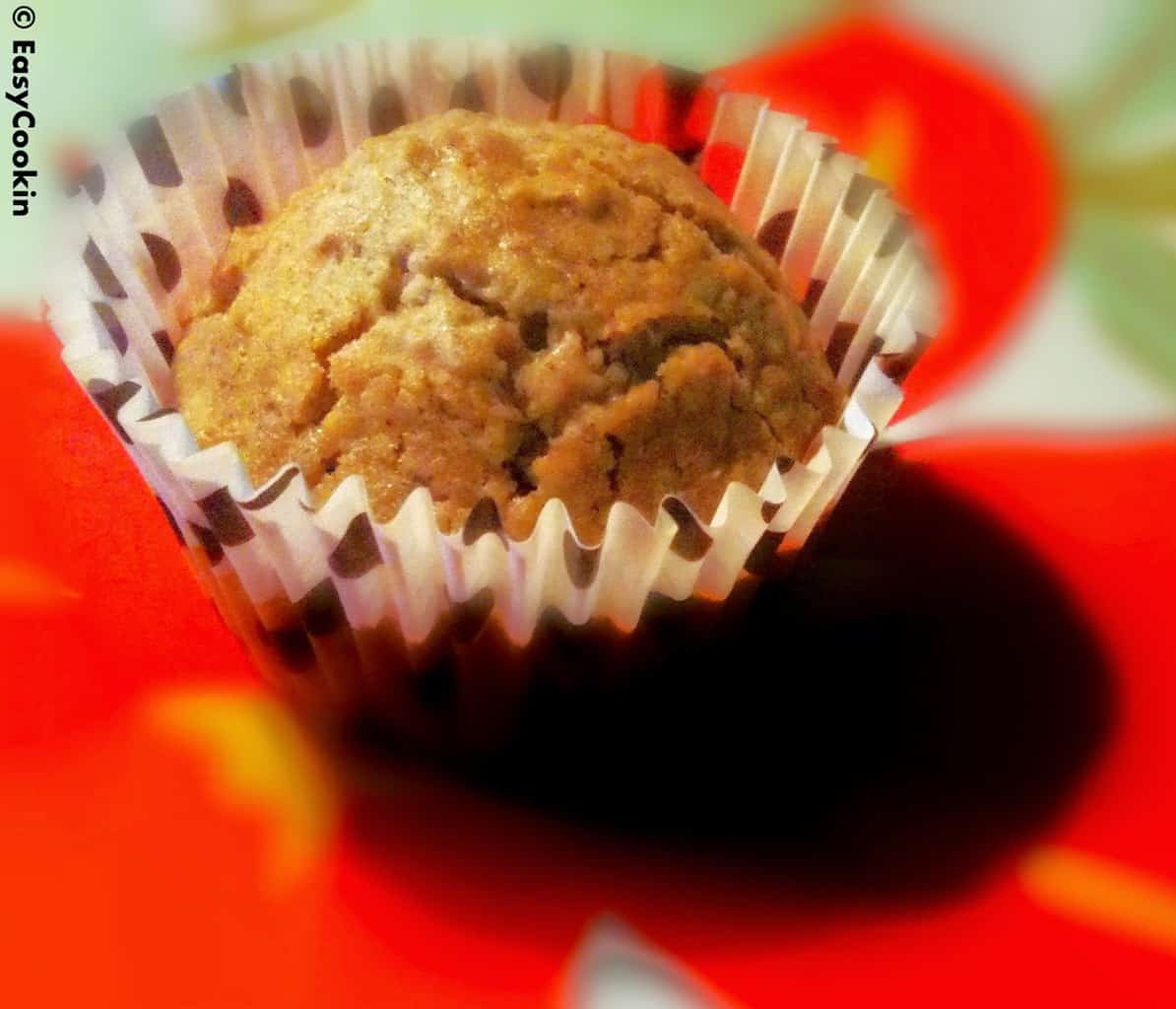 Eggless Cinnamon Zucchini Muffins