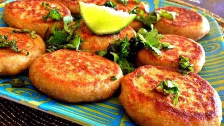 Chicken Shami Kabab Recipe Fried Baked Air Fryer