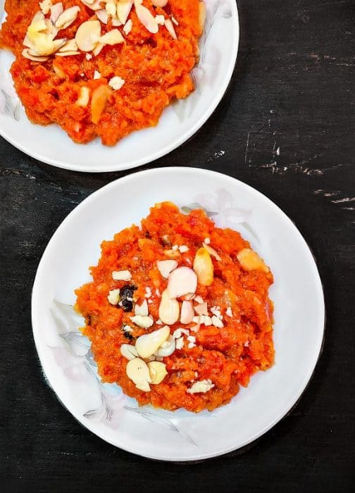 Gajar ka Halwa Indian Carrot Pudding Pressure Cooker Method
