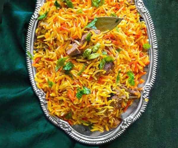 Indian Lamb Biryani