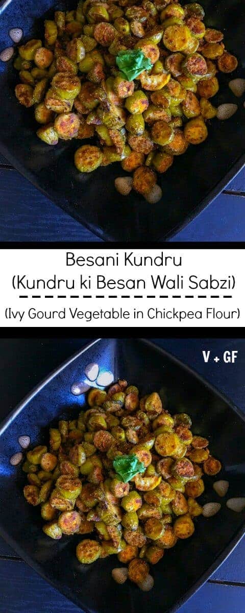 Besani Kundru  Ivy Gourd Vegetable in Chickpea Flour  - 14