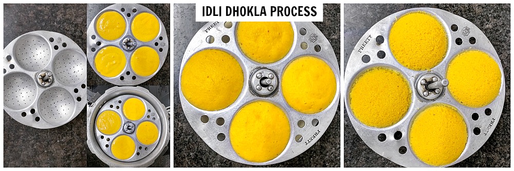 Idli Dhokla Process