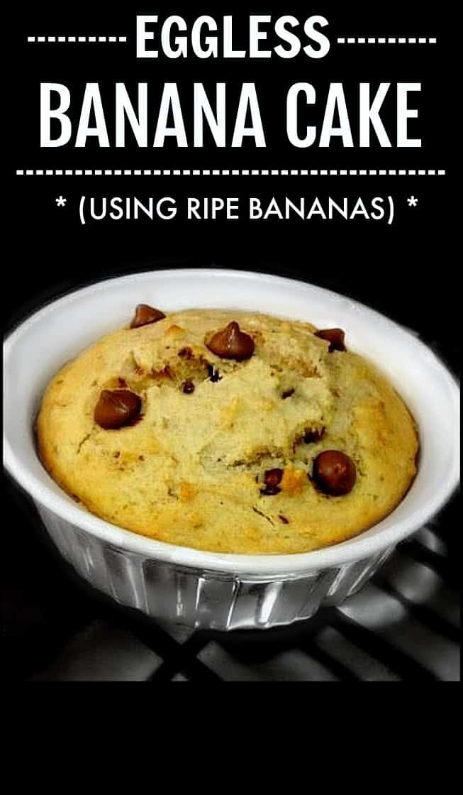Eggless Banana Cake #egglesscake #bananacake