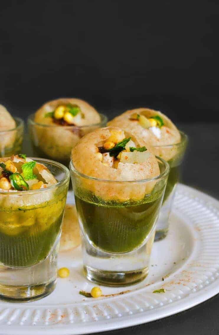 vodka pani puri recipe