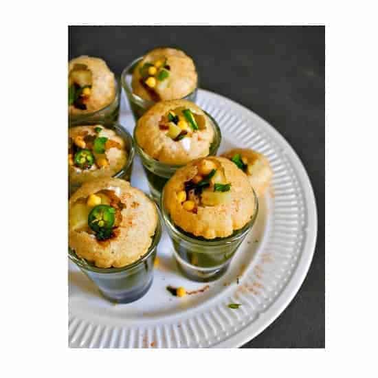 vodka pani puri recipe