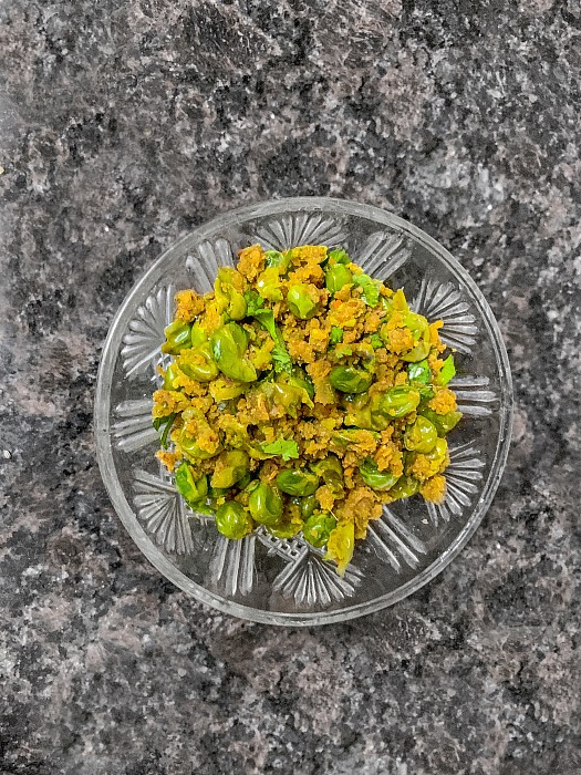 Matar Kachori Filling