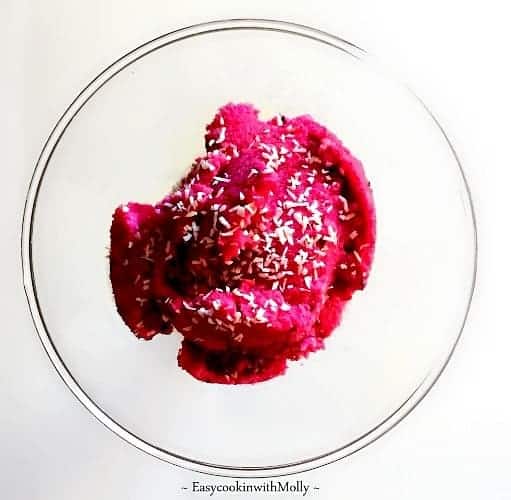 Coconut Raspberry Ice-Cream