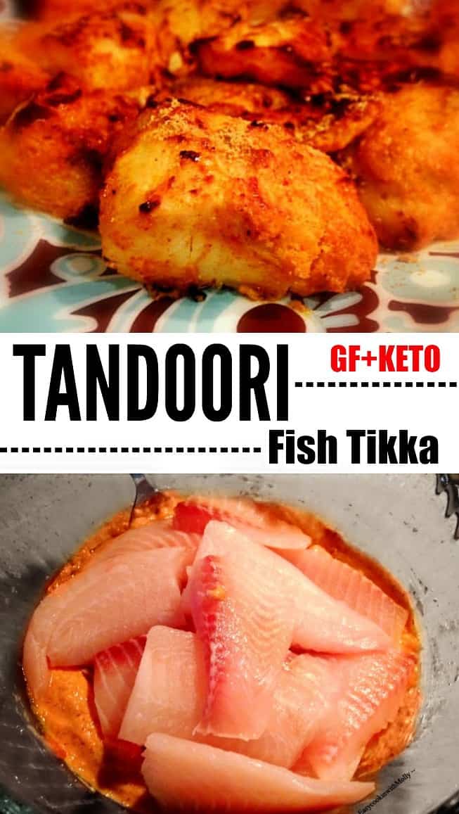 Tandoori Fish Tikka - Punjabi Fish, Indian Marinated Fish oven grilled