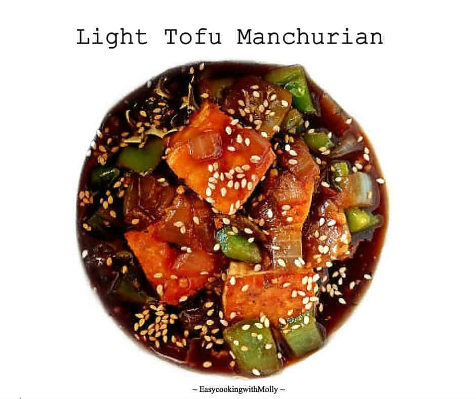 Light Tofu Manchurian