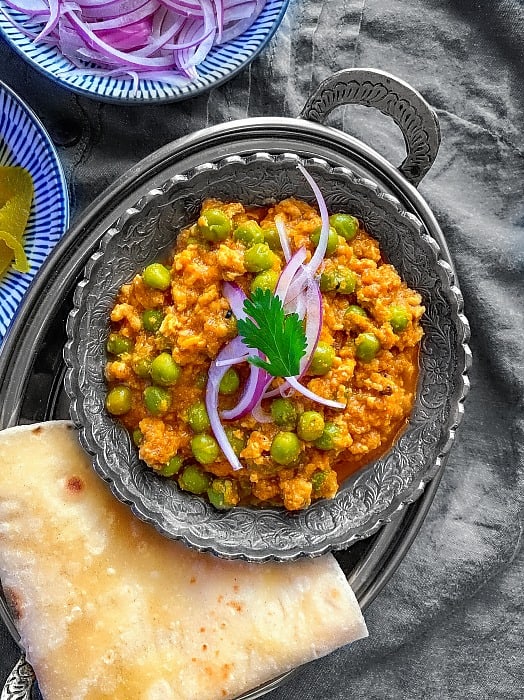 Chicken keema matar recipe