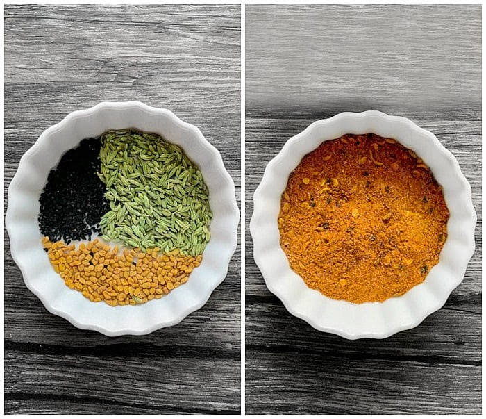 how to make Achari Masala Mix