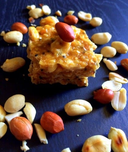 Til Mungfali ki Chikki (Indian Sesame Peanut Brittle)