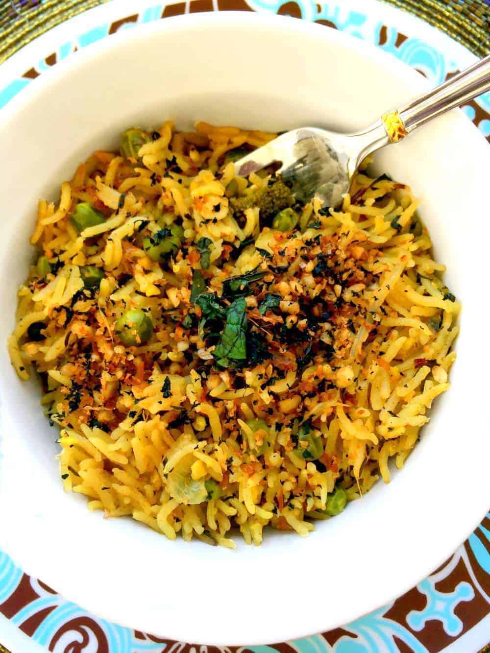 Vegan Indian Mint Rice