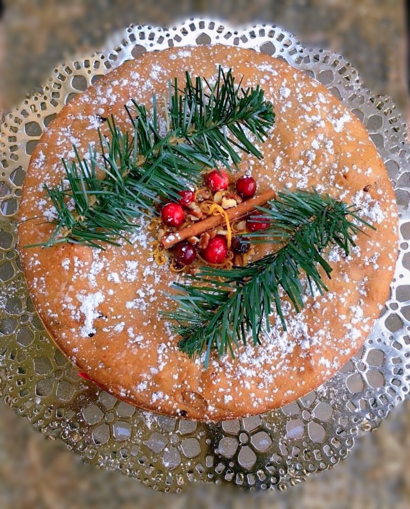 Sugar-Free Fruit Cake - Indian Spiced Fruit Cake