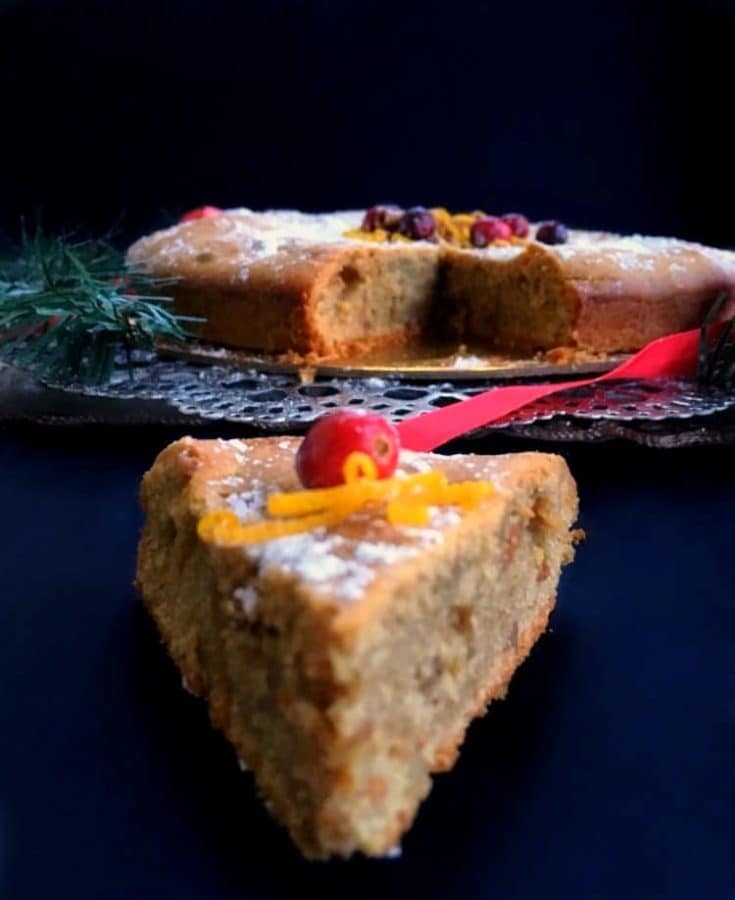 Spiced Dry Fruit Cake (Decadent Indian Fruitcake)