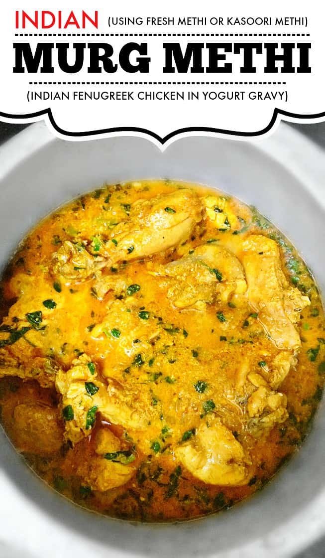 Murgh Methi - Indian Methi Chicken #murghmethi #indianchicken