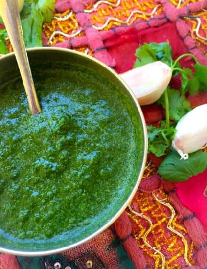 Copycat Cheesecake Factory's Cilantro Sauce