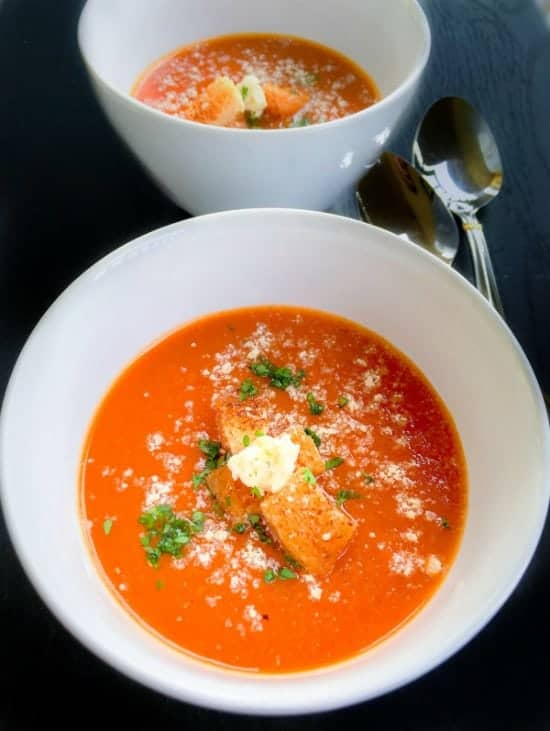 Easy Spanish Gazpacho - Cold Tomato Soup