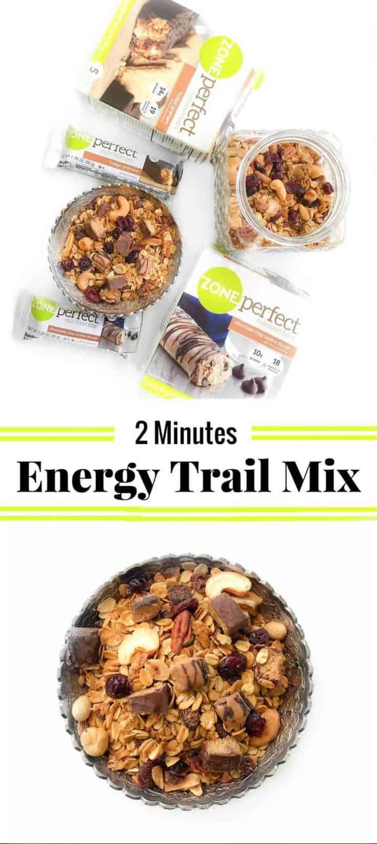 2 Minutes Energy Trail Mix Recipe