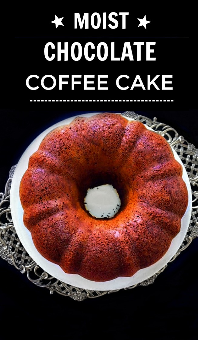 Moist Chocolate Coffee Cake (Coffee Bundt Cake)