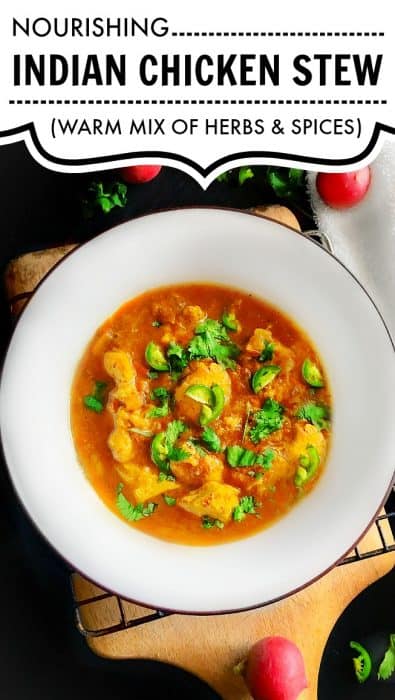 Nourishing Indian Chicken Stew (Simple & Healing Recipe)