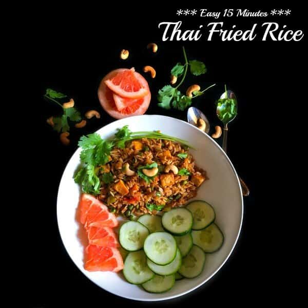 Easy 15 Minutes Thai Fried Rice