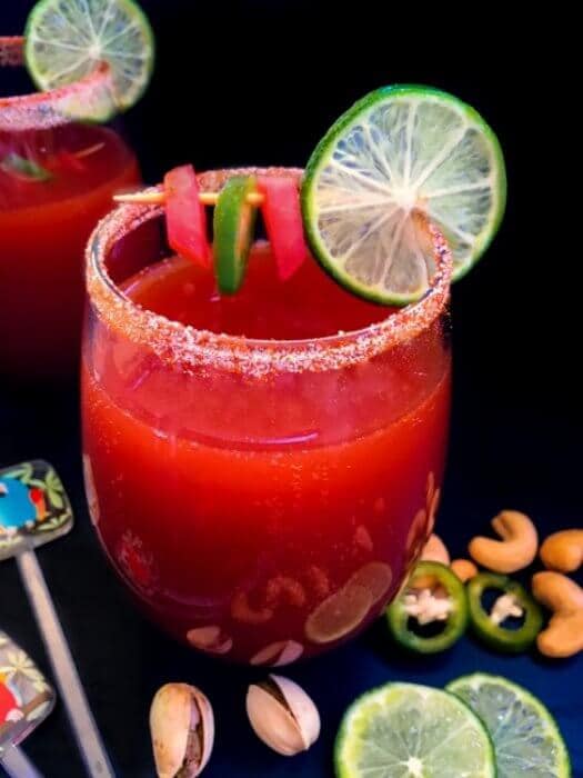 Michelada Recipe (Classic Mexican Drink) using Tomato Juice