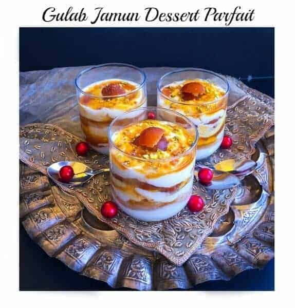 Gulab Jamun Parfait