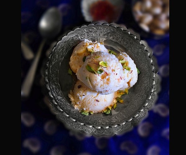 No Churn - Saffron Ice Cream