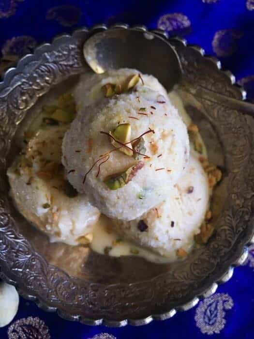 easy Saffron Ice Cream recipe