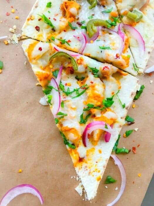 Curry Chicken Pizza