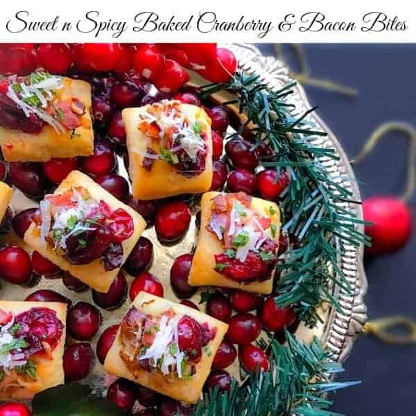 Cranberry - Bacon Bites