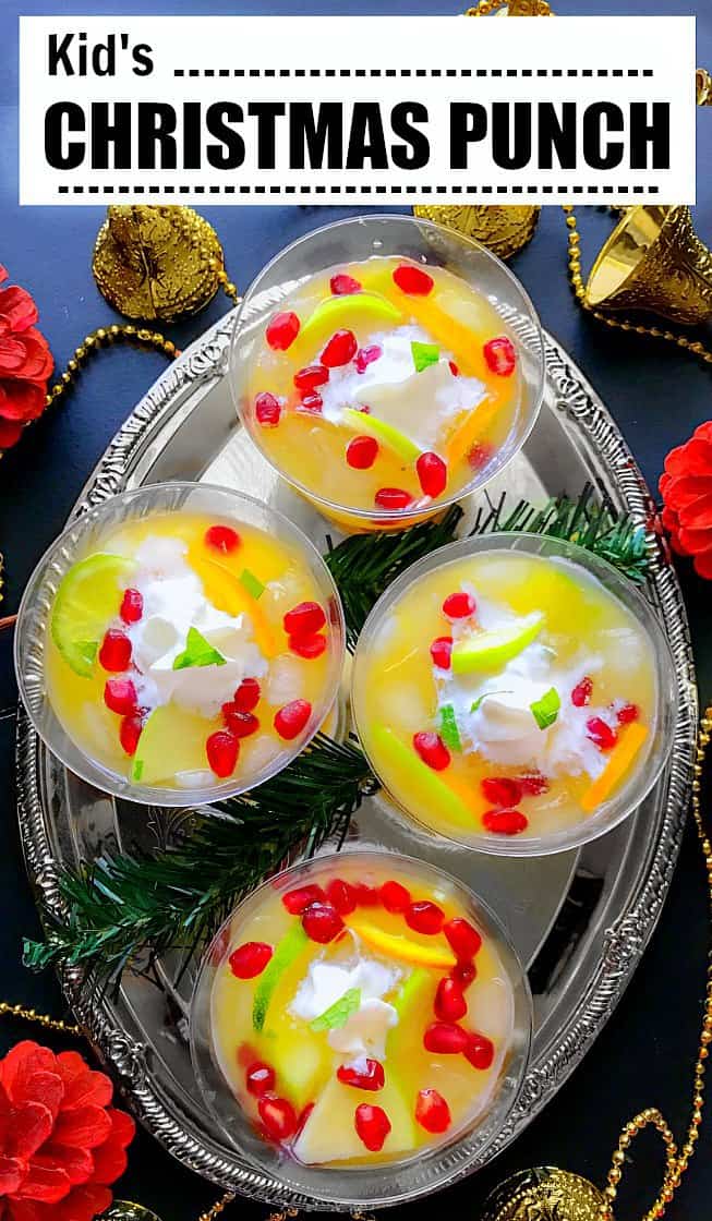 Kids Christmas Punch - Non-Alcoholic Christmas Punch