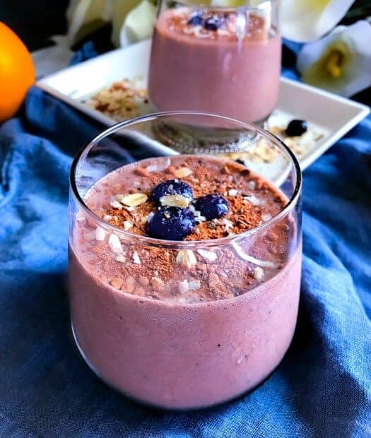 Blueberry Chocolate Smoothie-1