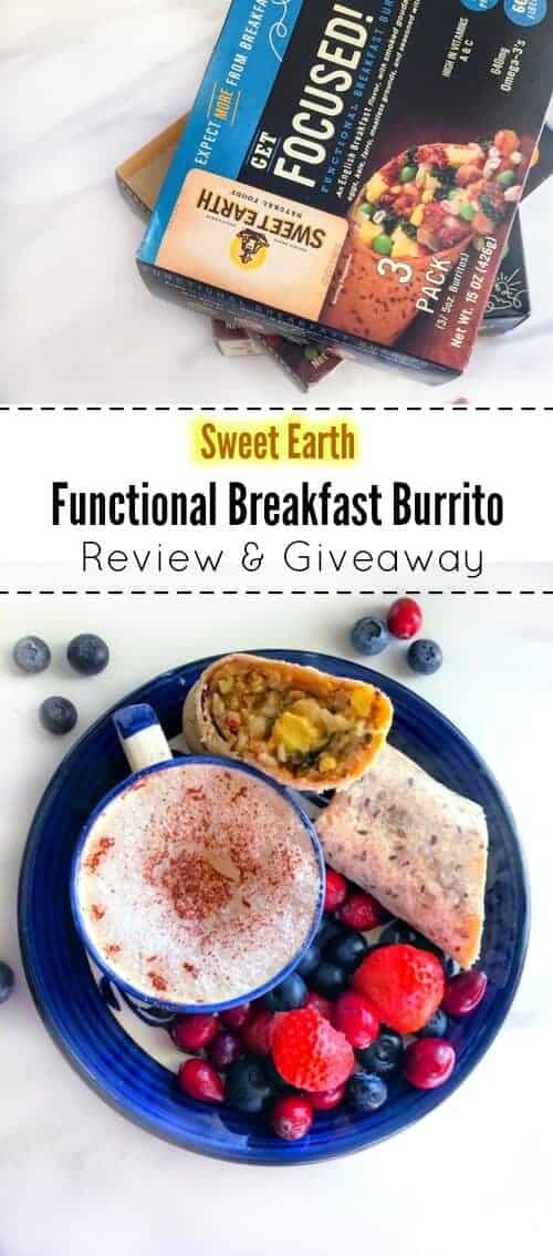 Sweet Earth - Functional Breakfast Burrito (Review & Giveaway) : #SweetEarth @sweetearthfoods #vegan #burrito