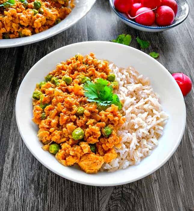 Curried Turkey Rice Bowl recipe