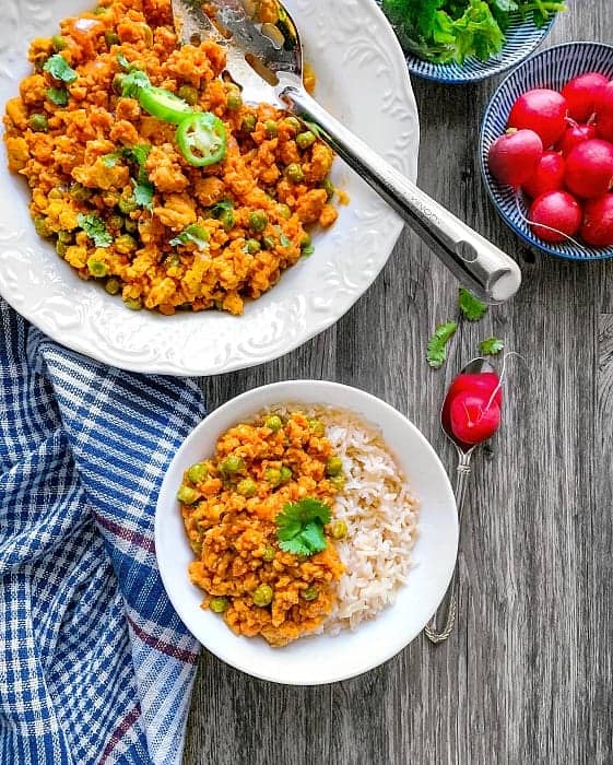 Turkey Curry Rice Bowl