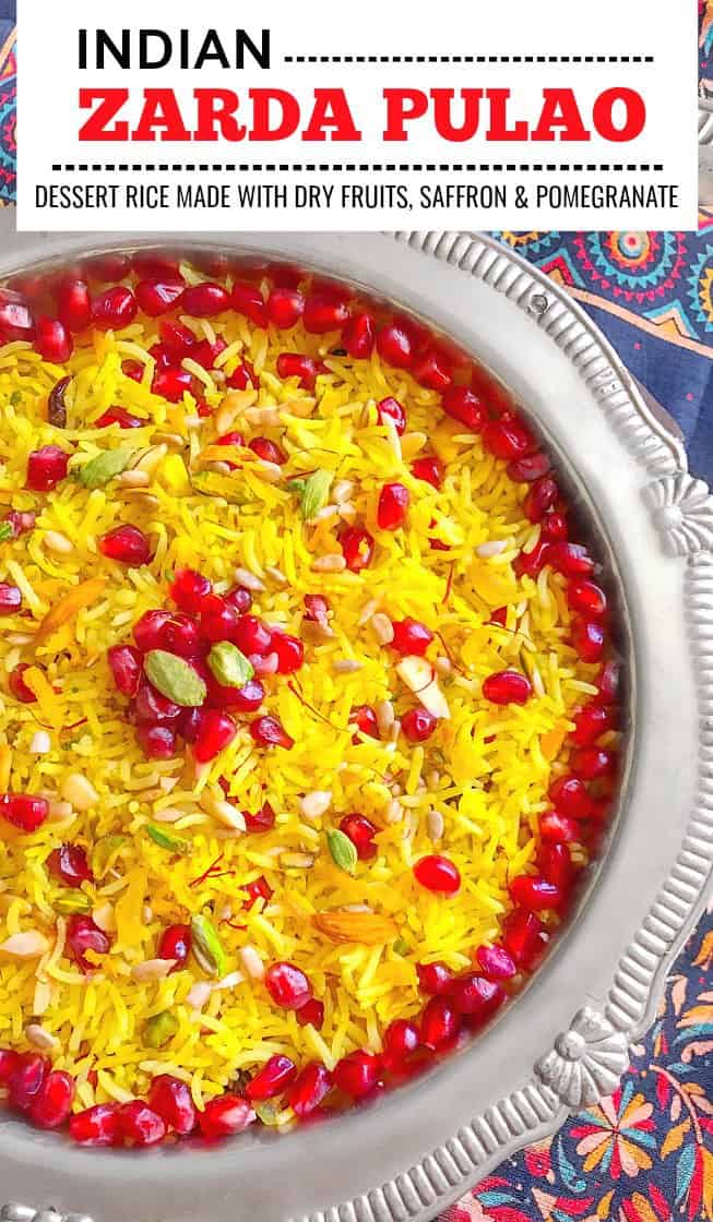 Zarda Pulao Recipe #zarda #pulao #zardapulao #indiandessert