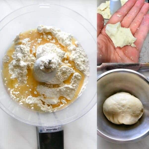 Making the Gujiya Dough using flour