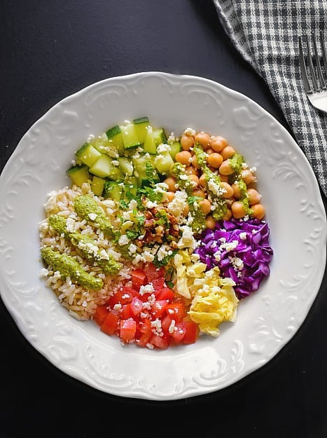 How to make Mediterranean Buddha Bowl