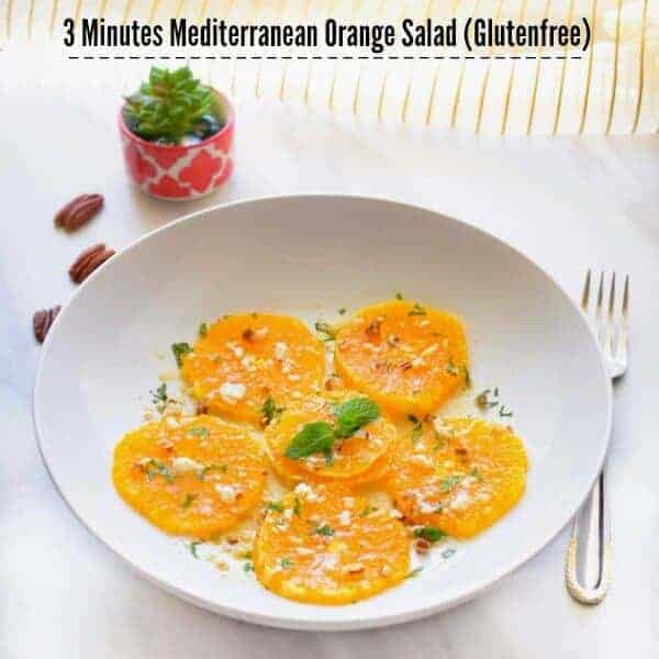 Mediterranean Orange Salad (Glutenfree)