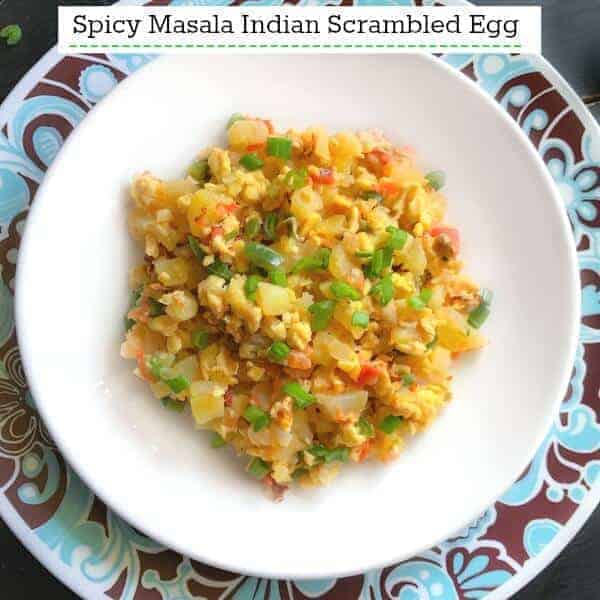 Masala Indian Scrambled Egg