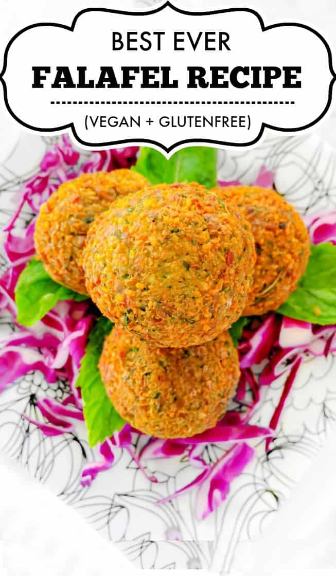 Falafel Recipe - Made using Canned Chickpeas - Dry Chickpeas #falafel #chickpeas #chole