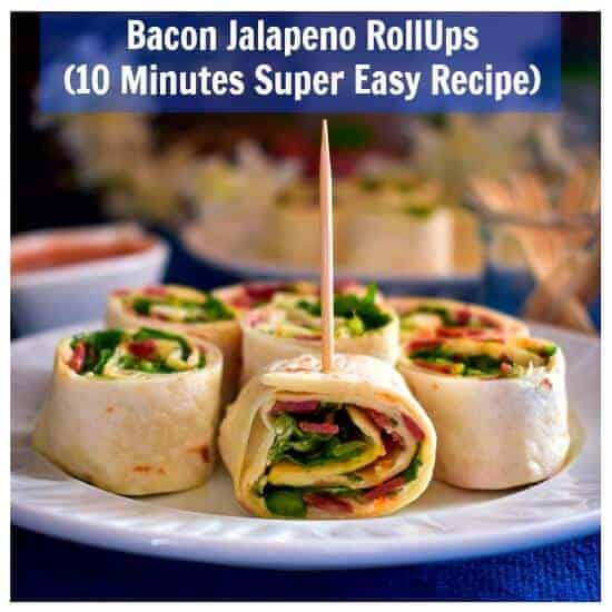 Bacon Jalapeno RollUps (10 Minutes Super Easy Recipe)