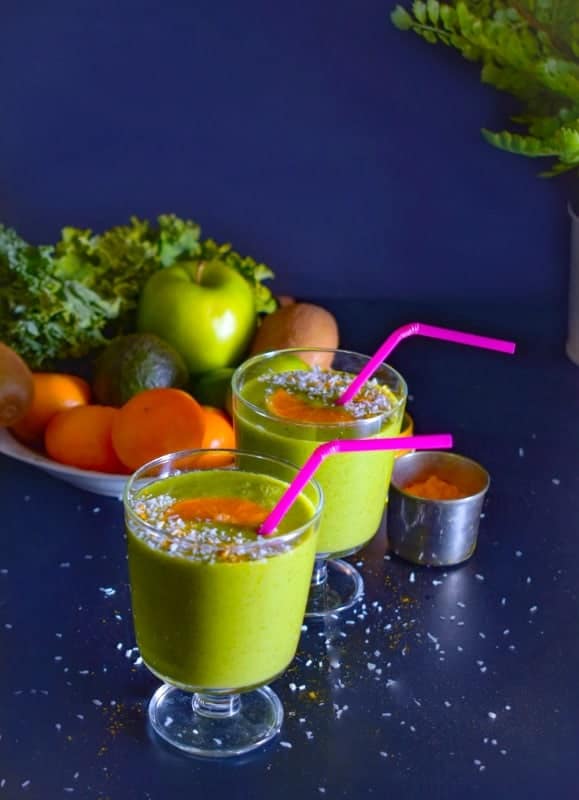 kiwi-orange-smoothie-vegan