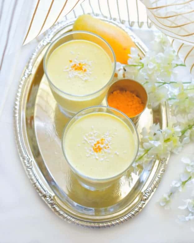 Tropical Mango Coconut Smoothie