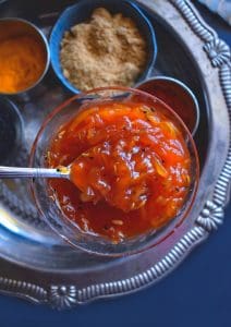 Best Indian Sweet Mango Chutney Recipe (Chunda)