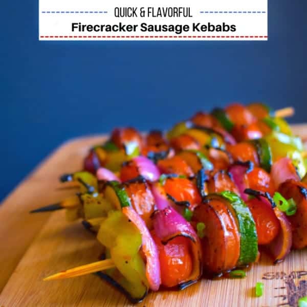 Firecracker Sausage Kebabs Glutenfree Snack Recipe