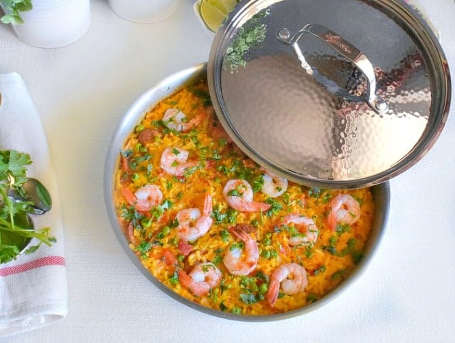 spanish shrimp paella recipe